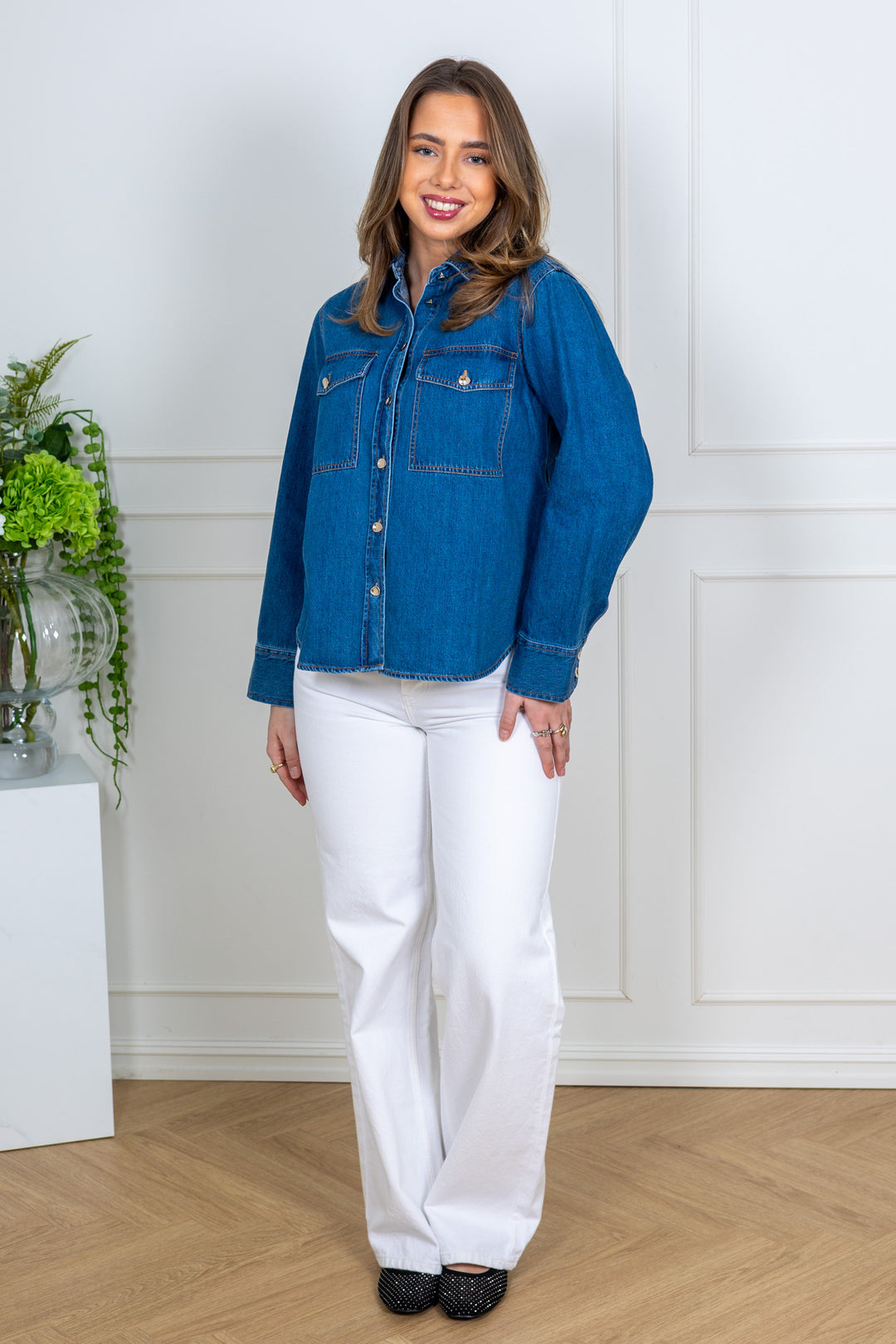 Payas Shirt Medium Blue Denim