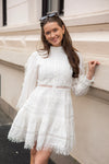 Silja Ls Short Dress Snow White