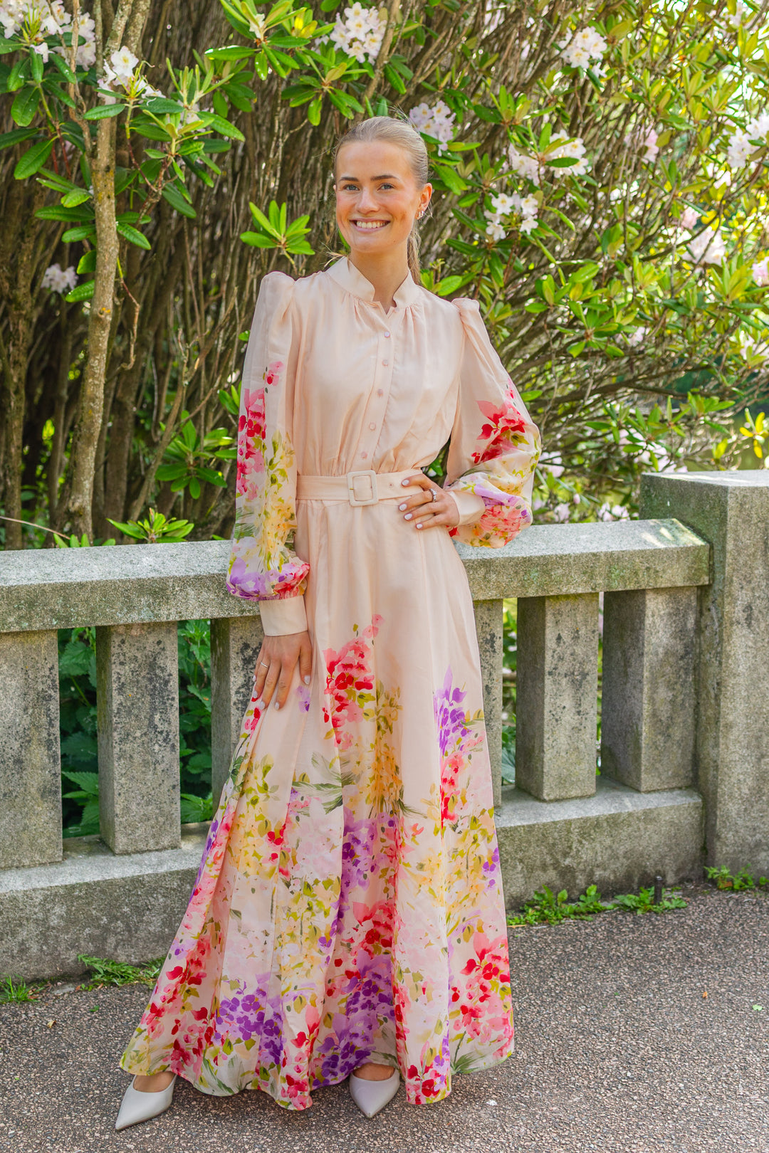 Organza Belt Dress Serene