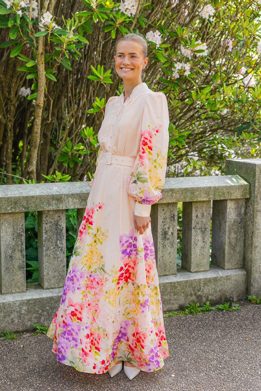 Organza Belt Dress Serene