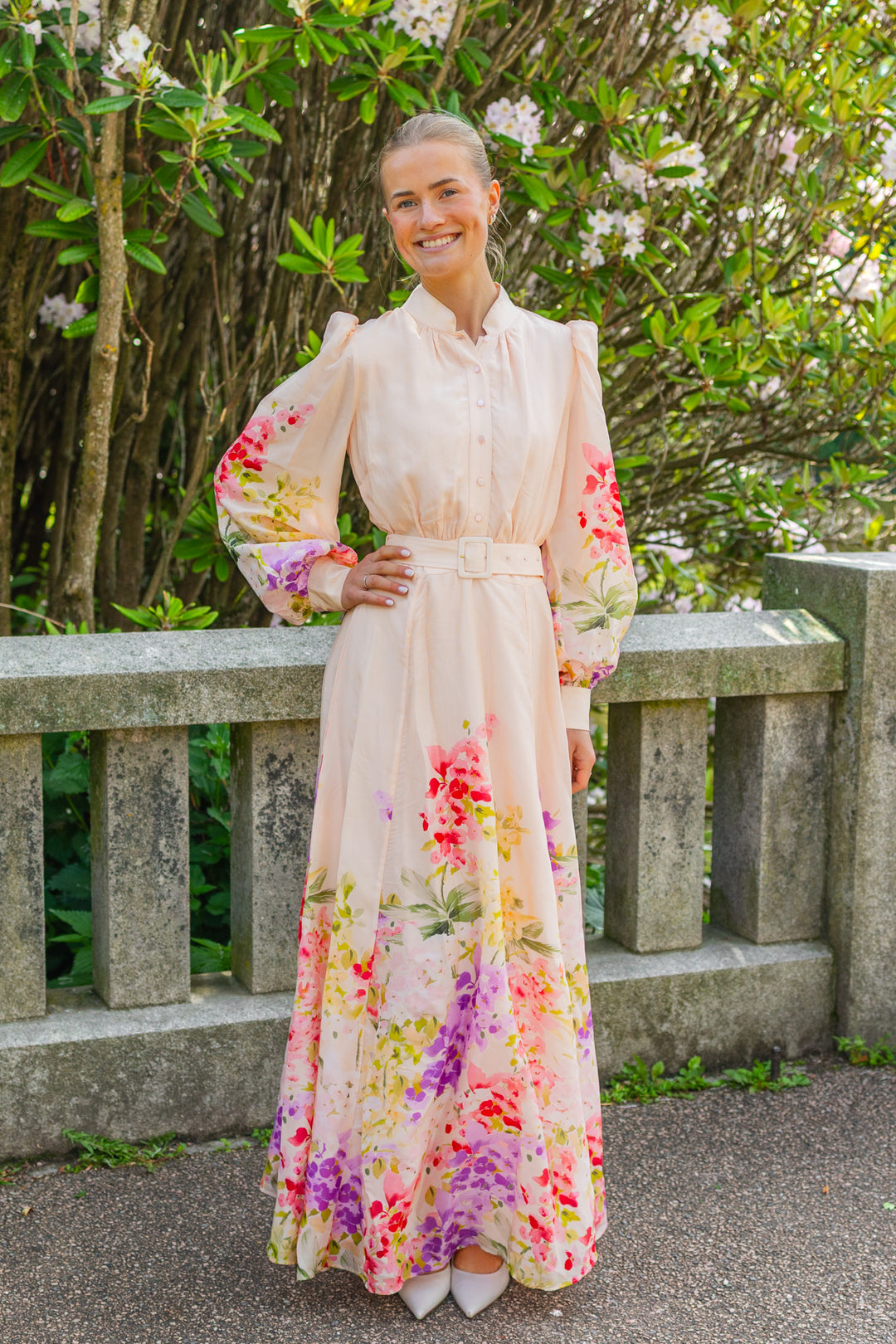 Organza Belt Dress Serene