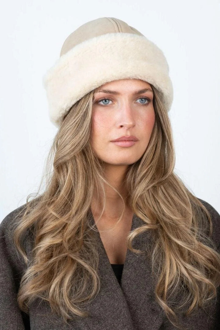 Jen Harka Hat Beige