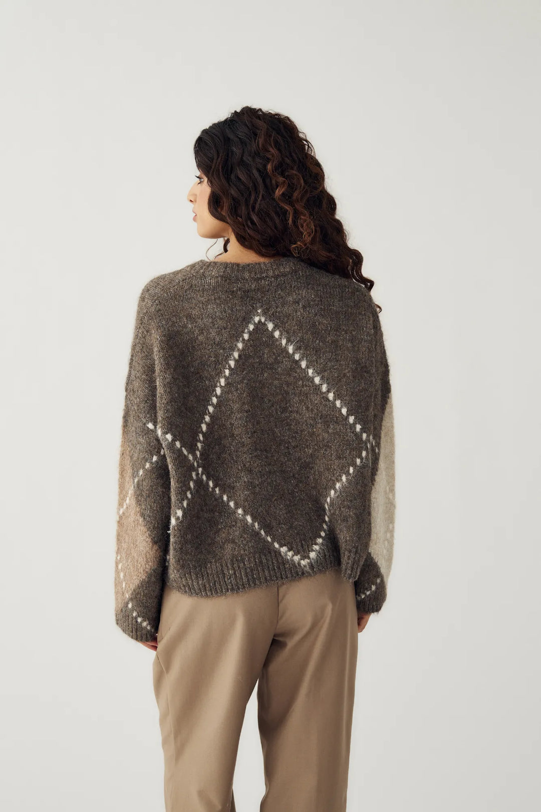 Lai Knit Ash Brown Mix