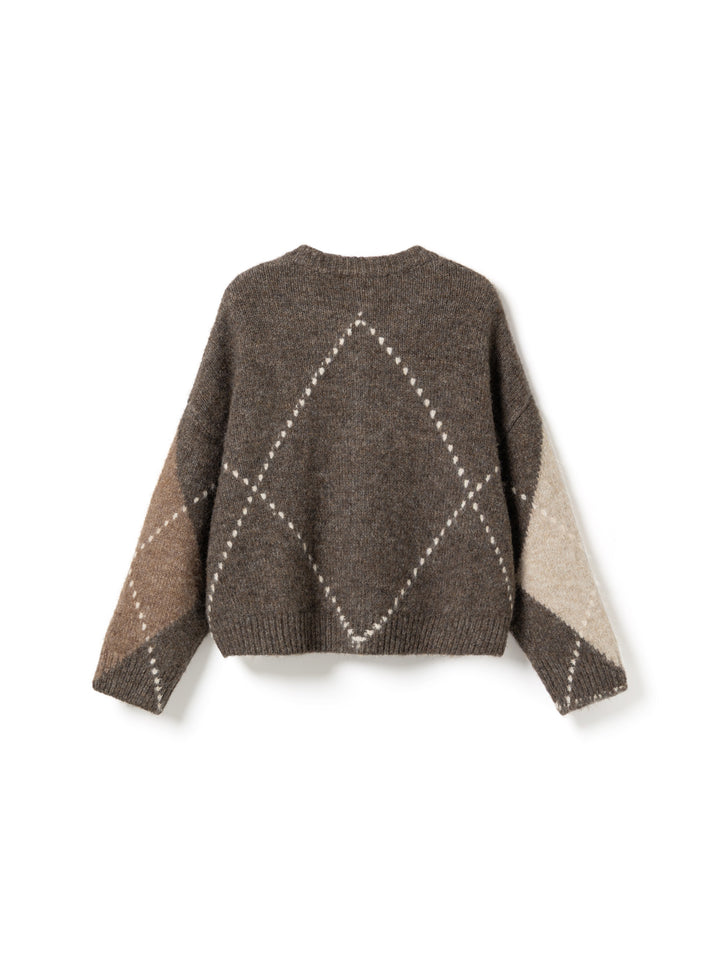 Lai Knit Ash Brown Mix