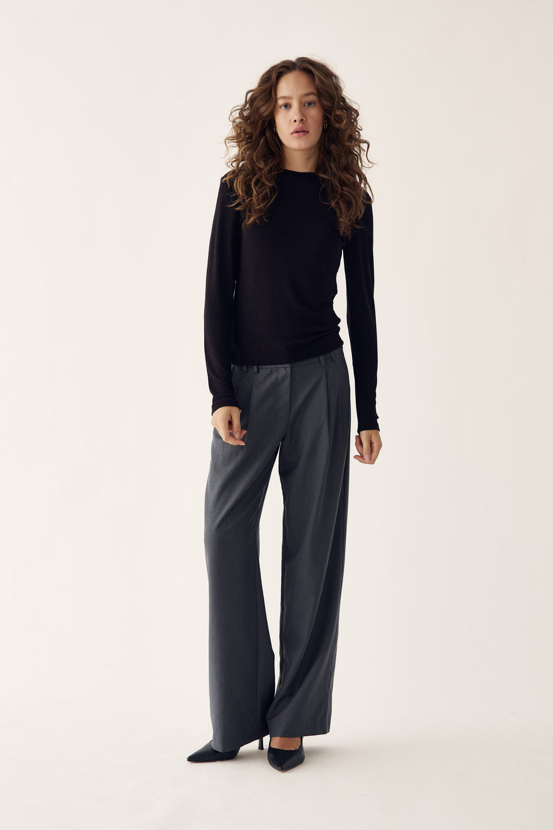 Lidie Ls Top Black