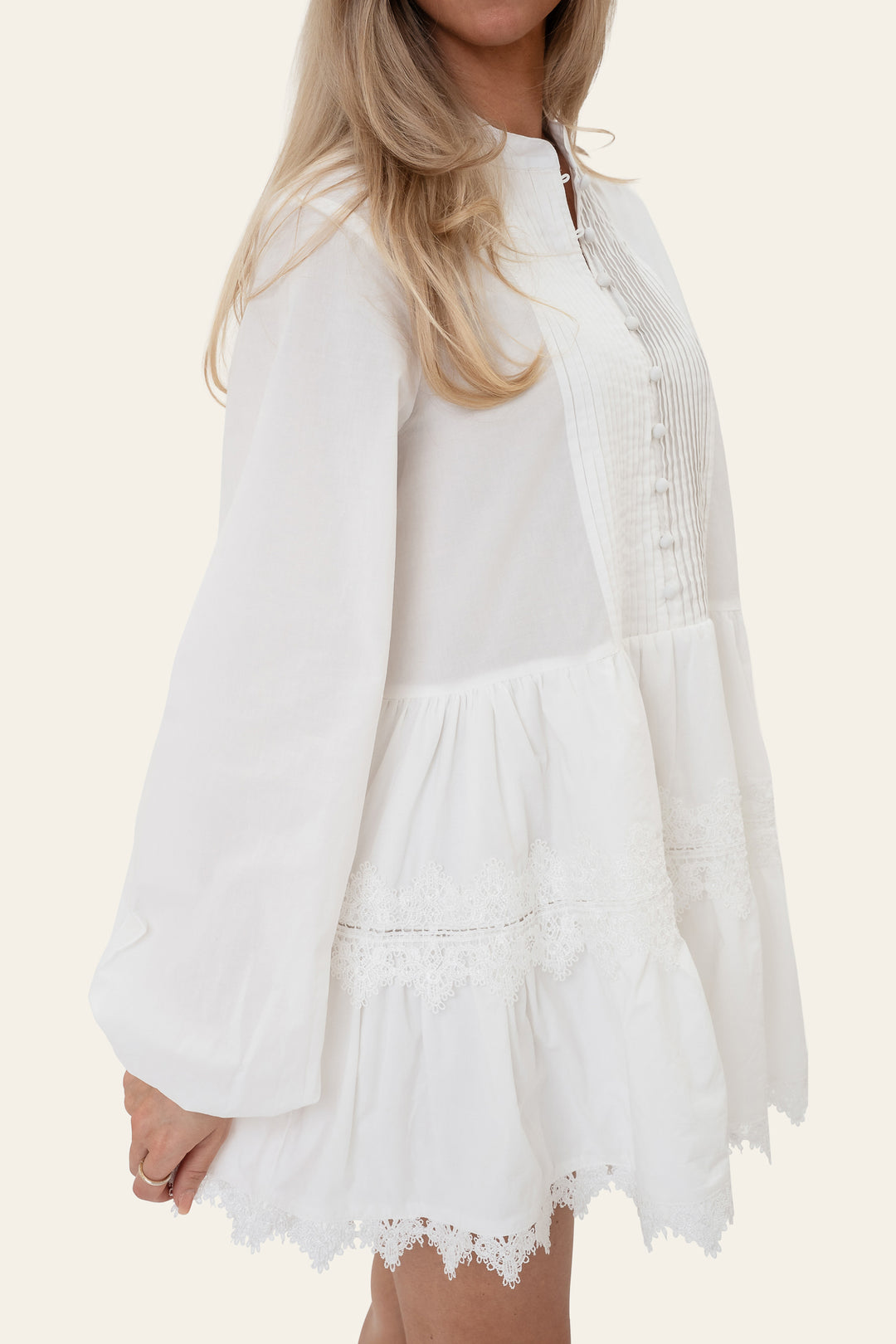 Liv Dress White Embroidery