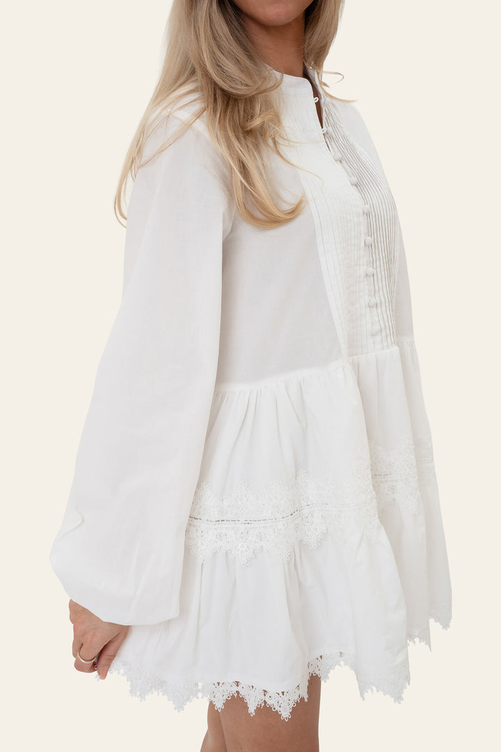 Liv Dress White Embroidery