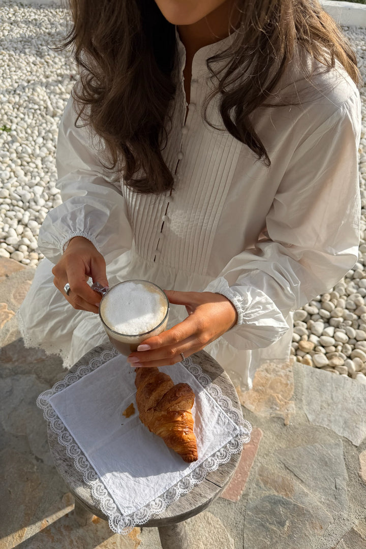 Liv Dress White Embroidery