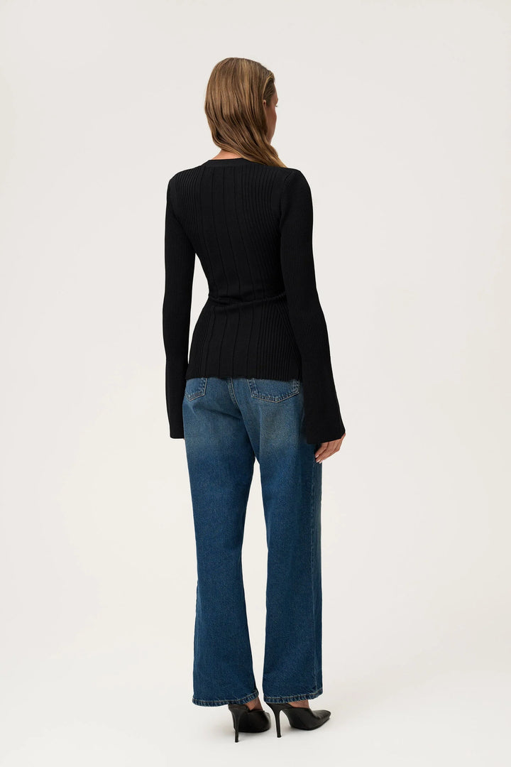 Lugo Cardigan Black