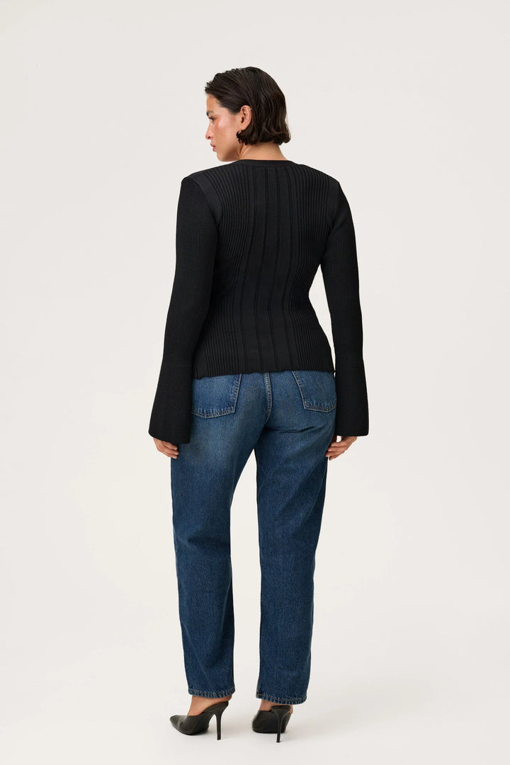 Lugo Cardigan Black