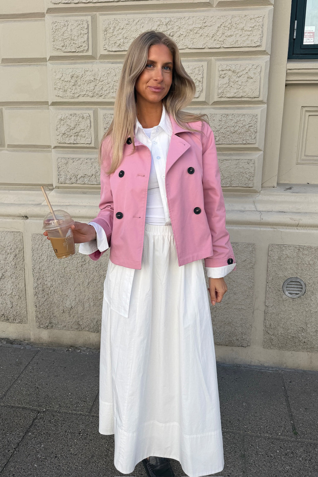 Luna Trenchcoat Pink