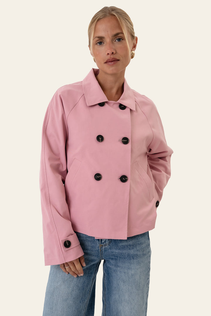 Luna Trenchcoat Pink