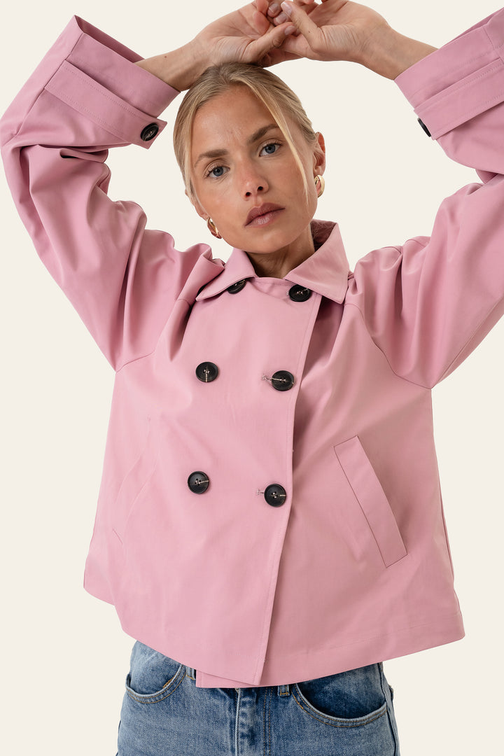 Luna Trenchcoat Pink