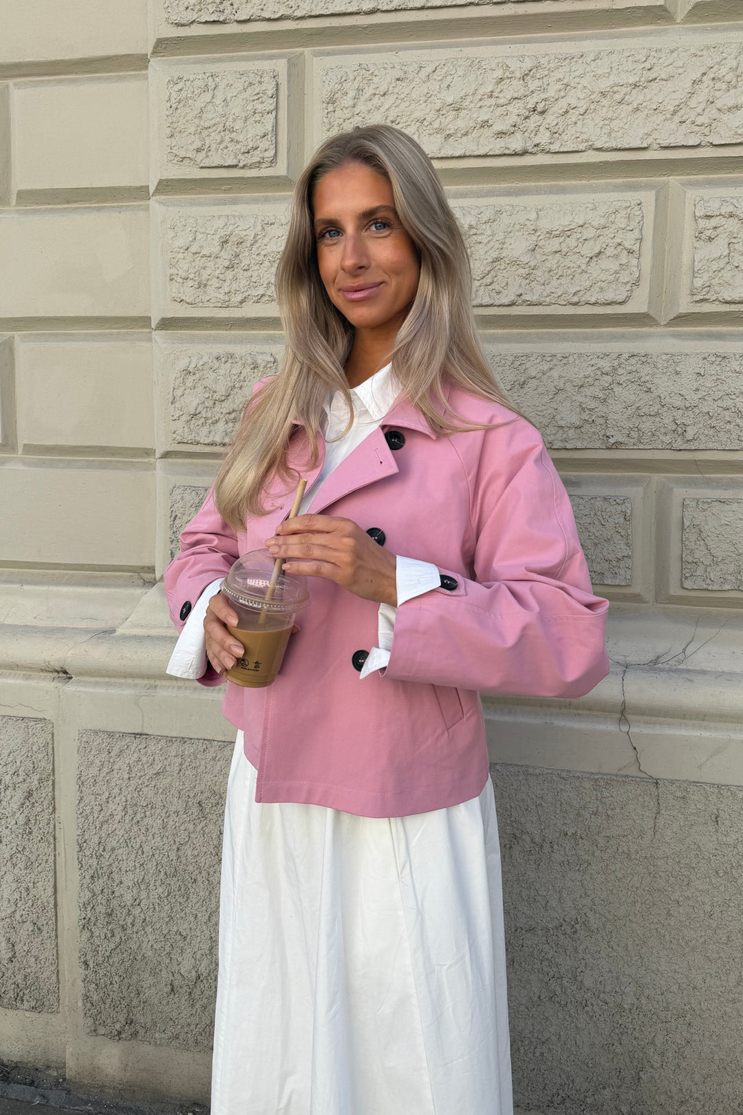 Luna Trenchcoat Pink