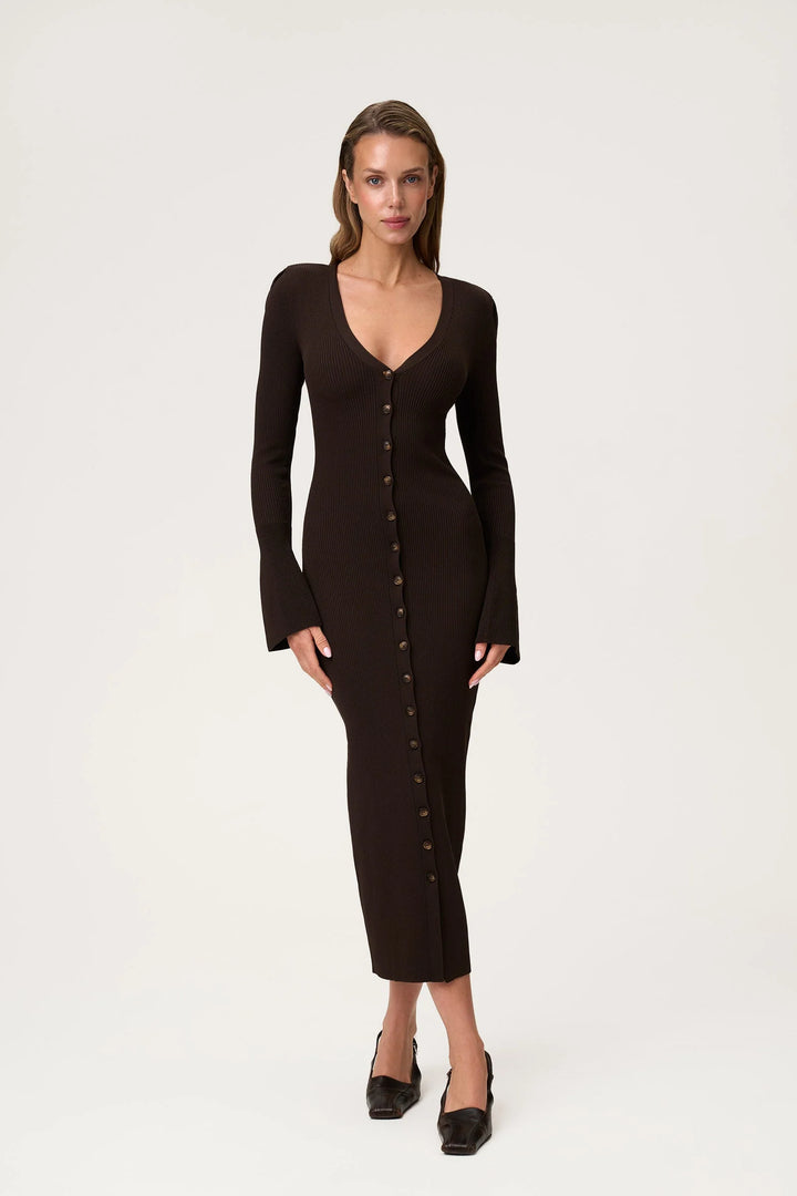 Milano Dress Brown