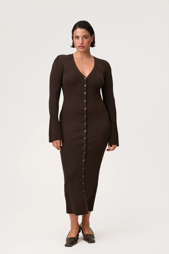 Milano Dress Brown