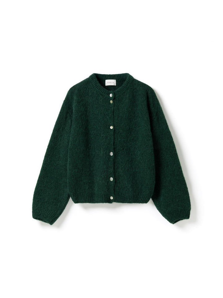 Kae Knit Cardigan Bottle Green