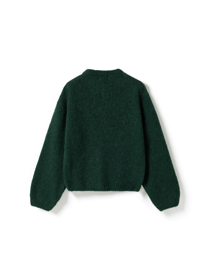 Kae Knit Cardigan Bottle Green