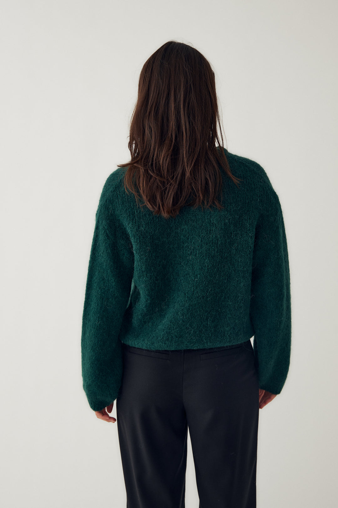 Kae Knit Cardigan Bottle Green