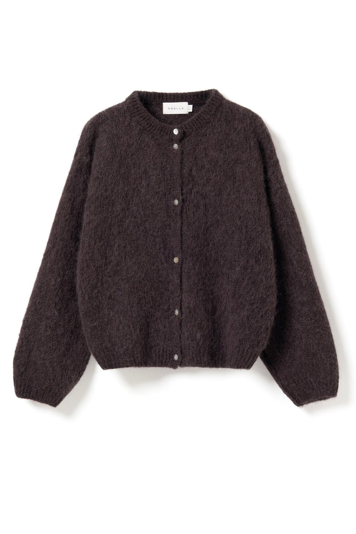 N-Kae Knit Cardigan Chocolate