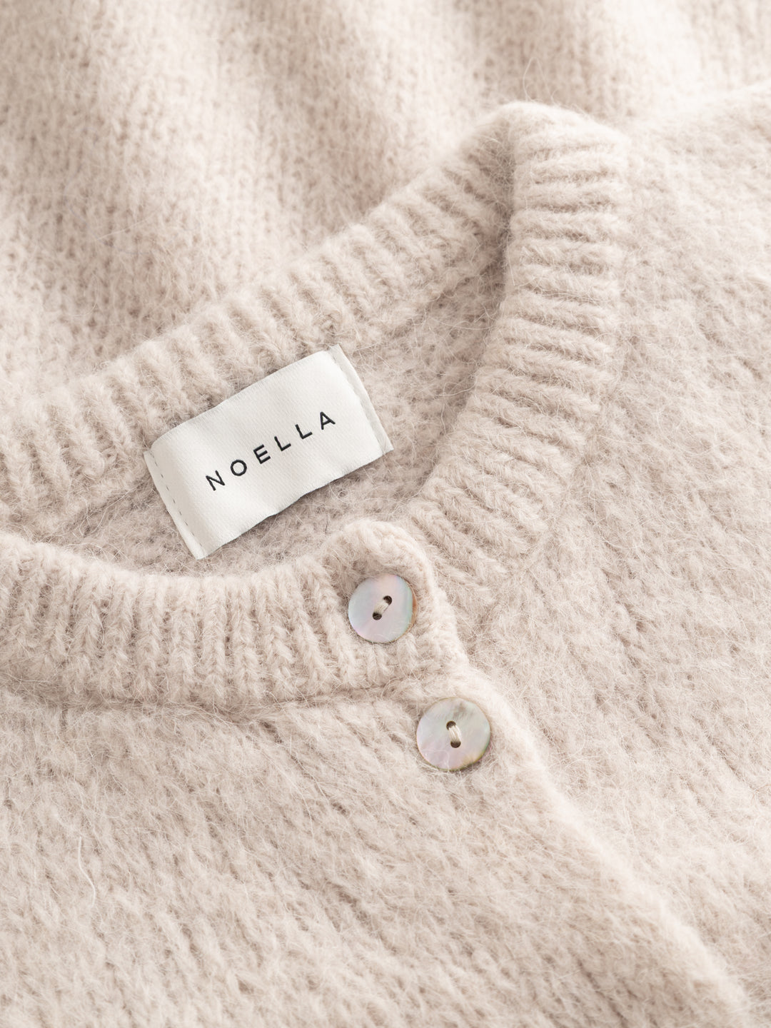 Kae Knit Cardigan Oyster