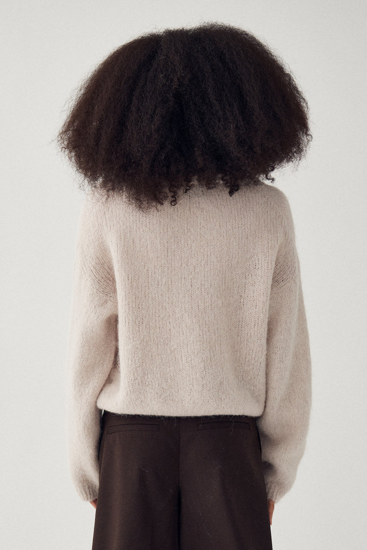 Kae Knit Cardigan Oyster