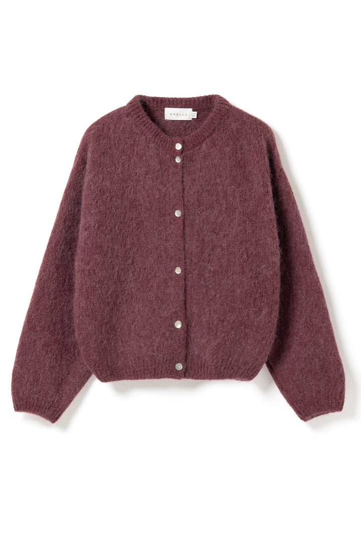 N-Kae Knit Cardigan Rust