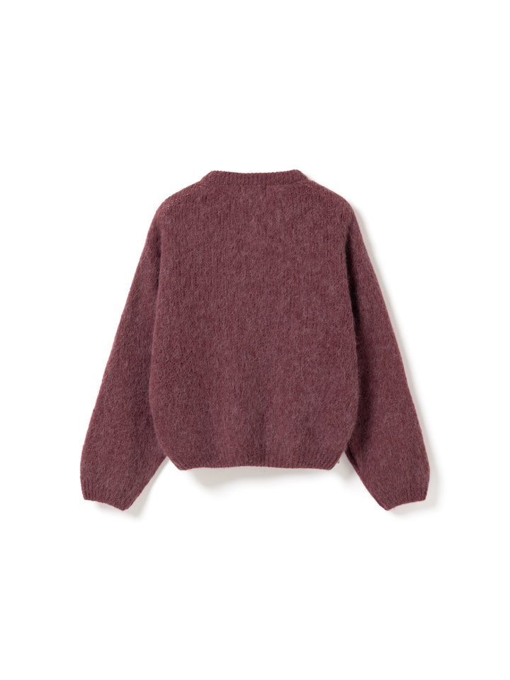 N-Kae Knit Cardigan Rust