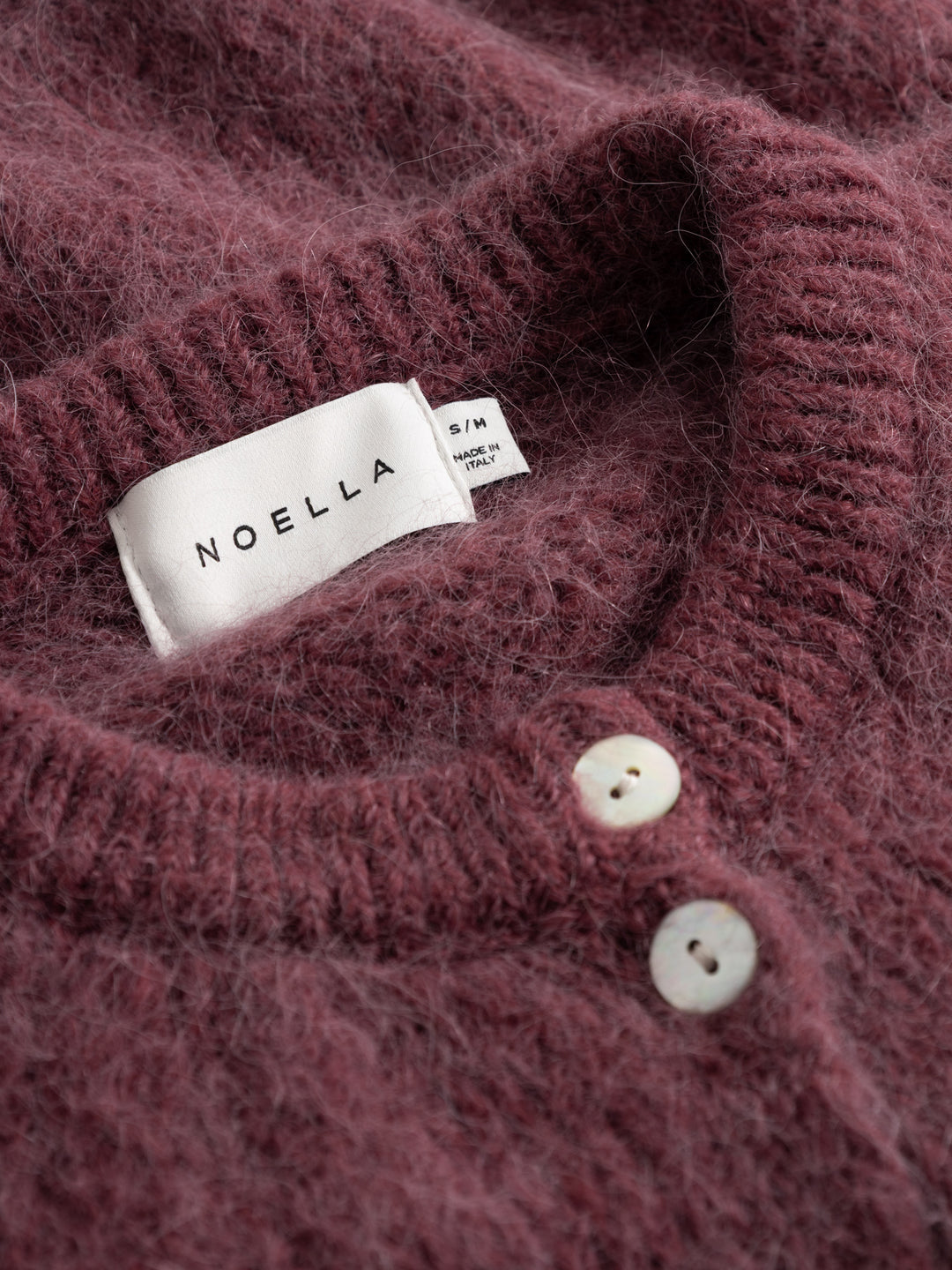 N-Kae Knit Cardigan Rust