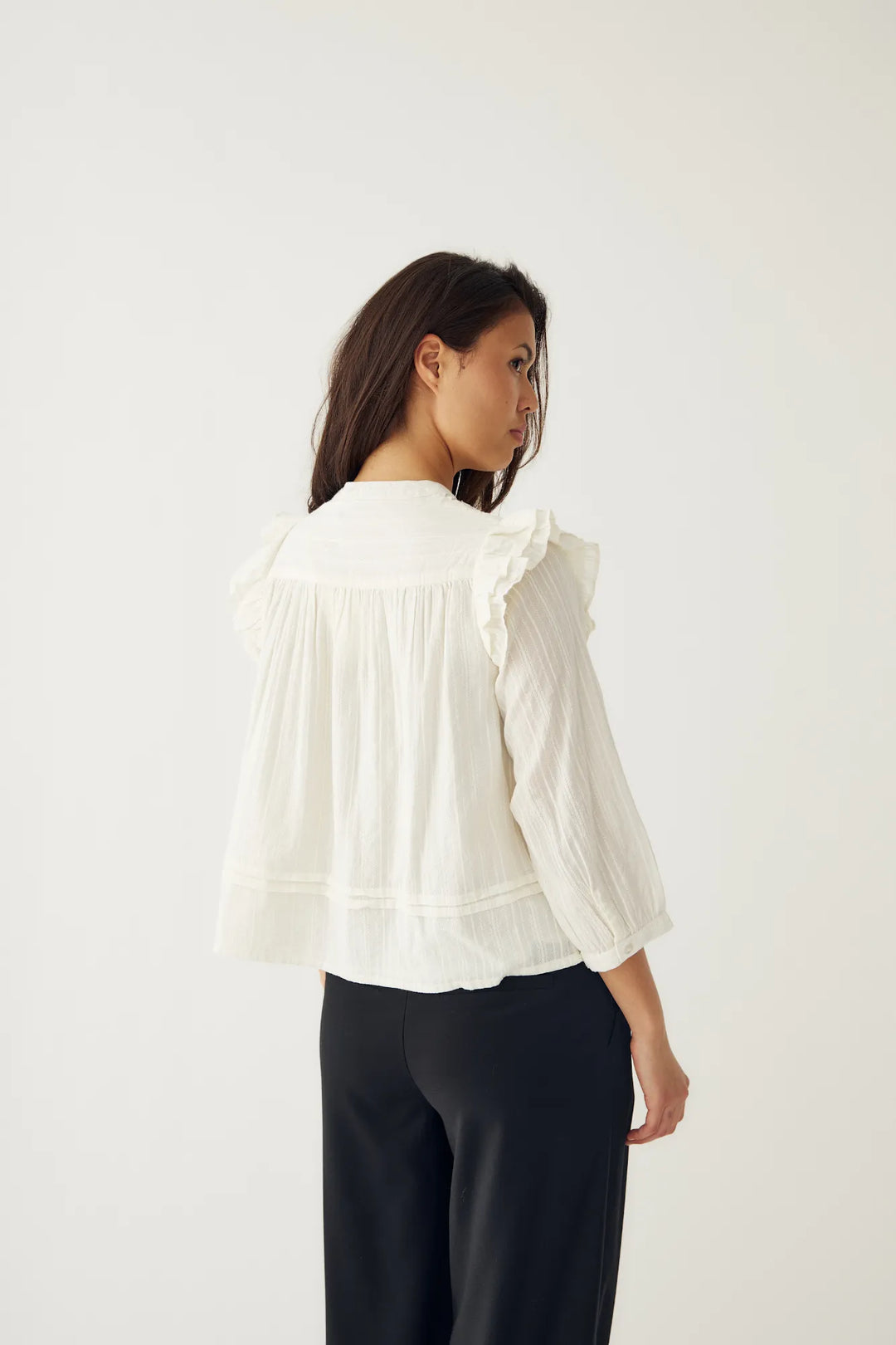 Loryn Blouse White