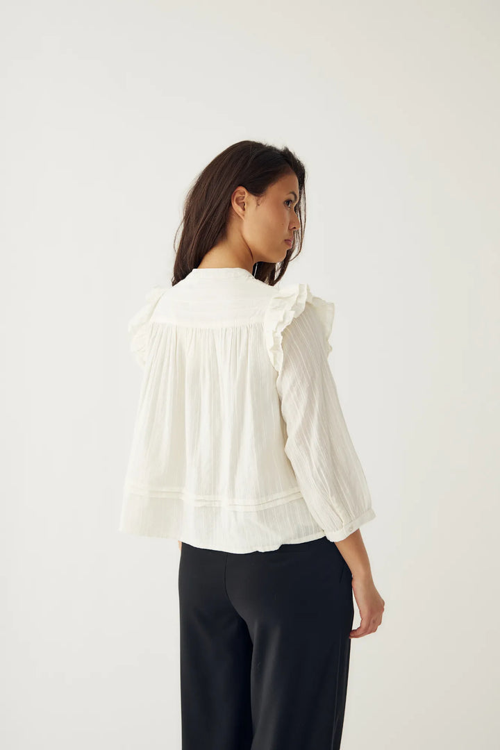 Loryn Blouse White