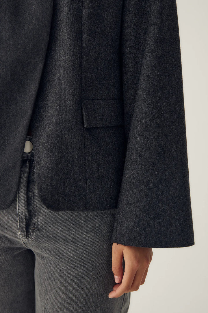 Monique Blazer Dark Grey Melange