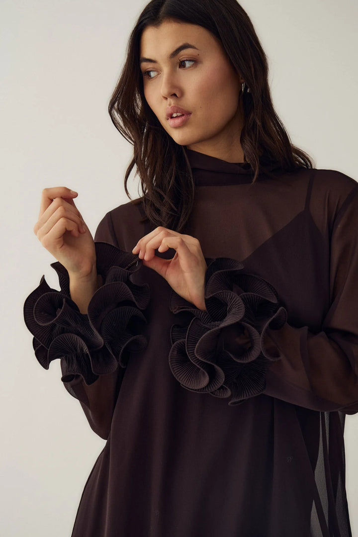 Latania Dress Chocolate