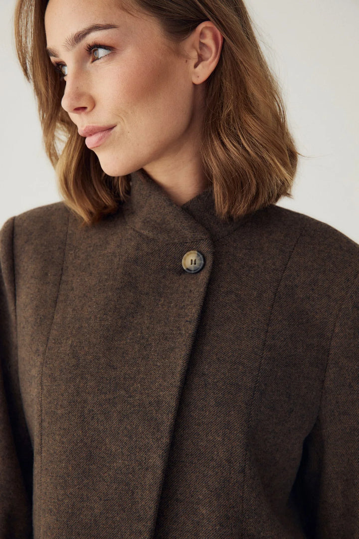 Monique Blazer Tobacco Melange