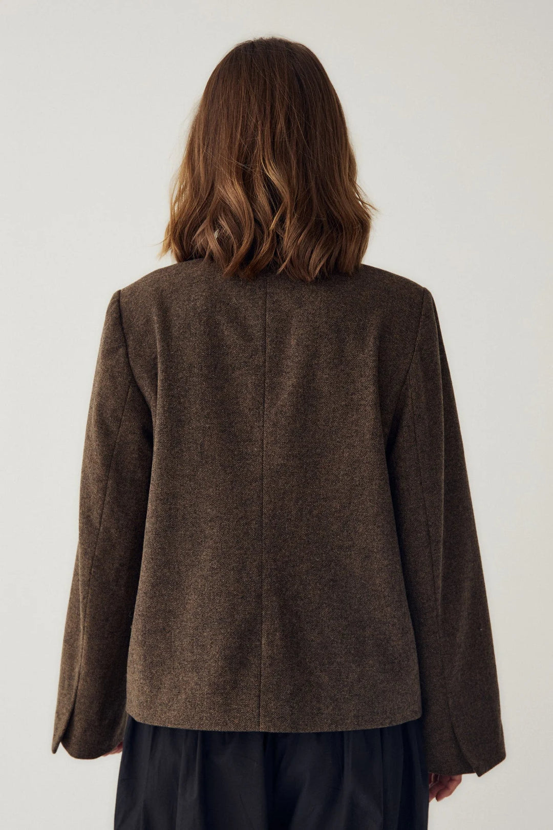 Monique Blazer Tobacco Melange