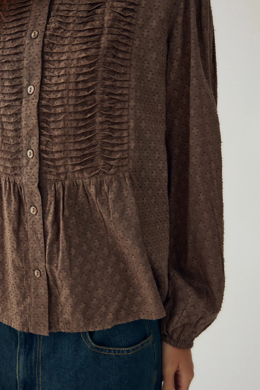 Loulou Ls Blouse Morel