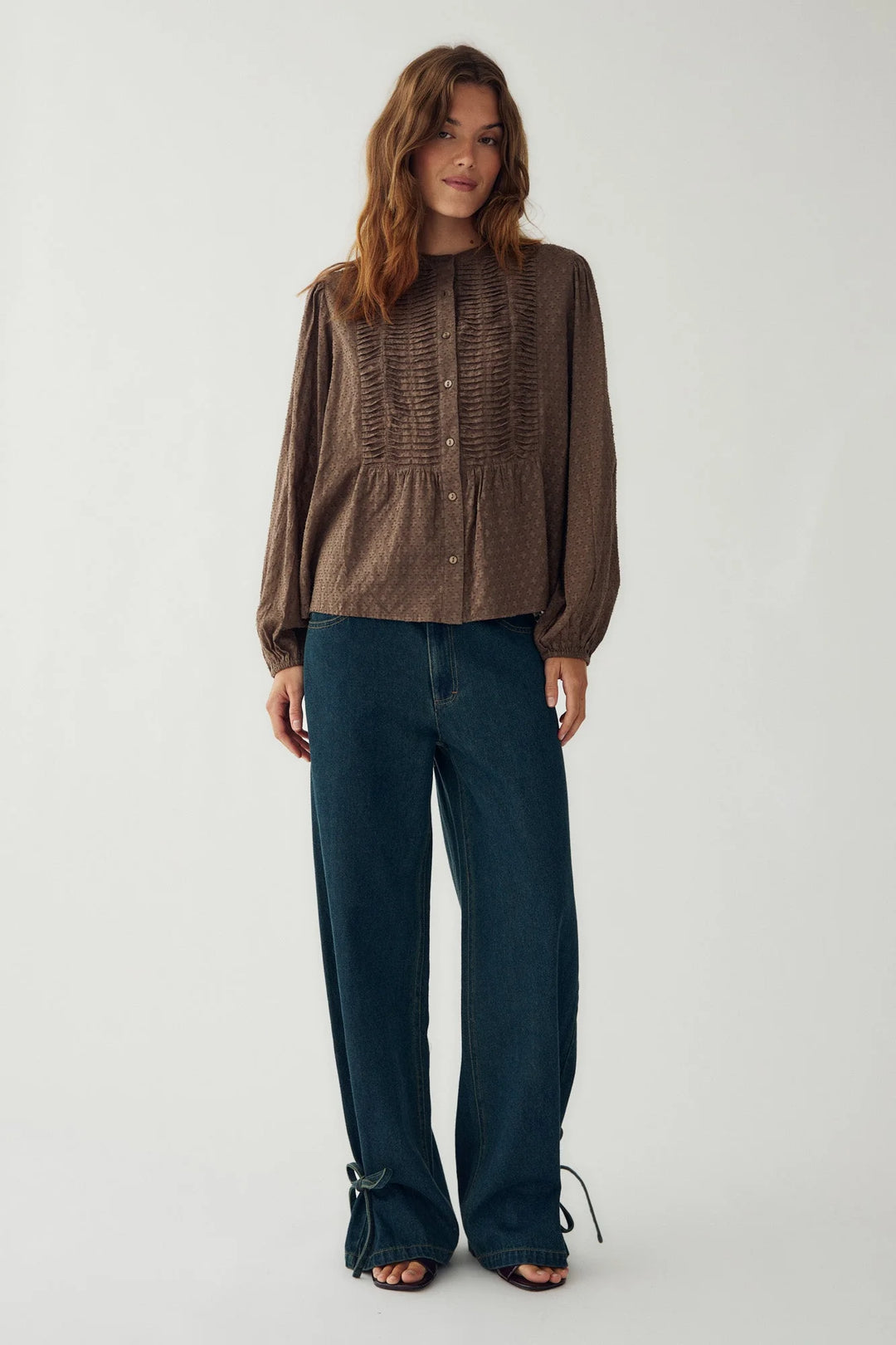 Loulou Ls Blouse Morel