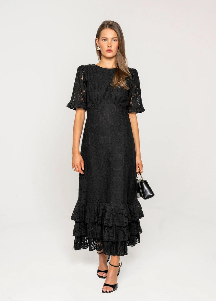 Odette Dress Noir Net
