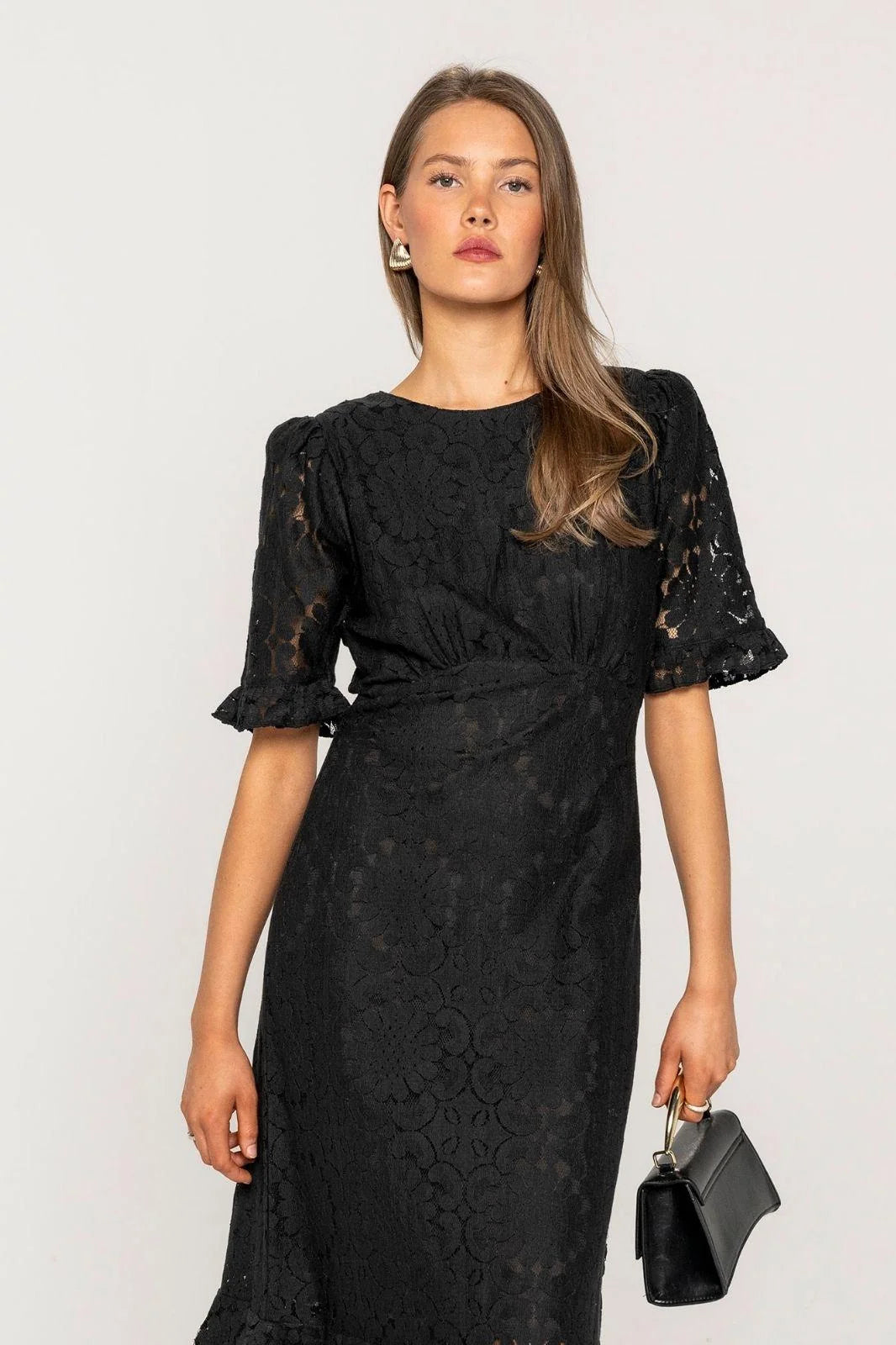 Odette Dress Noir Net