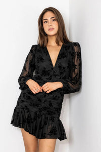 Quinn Dress Blooming Mesh
