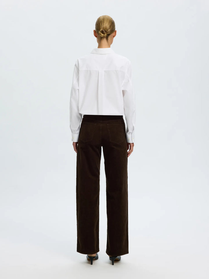 Wide Runa Hw Corduroy Pant Delicioso