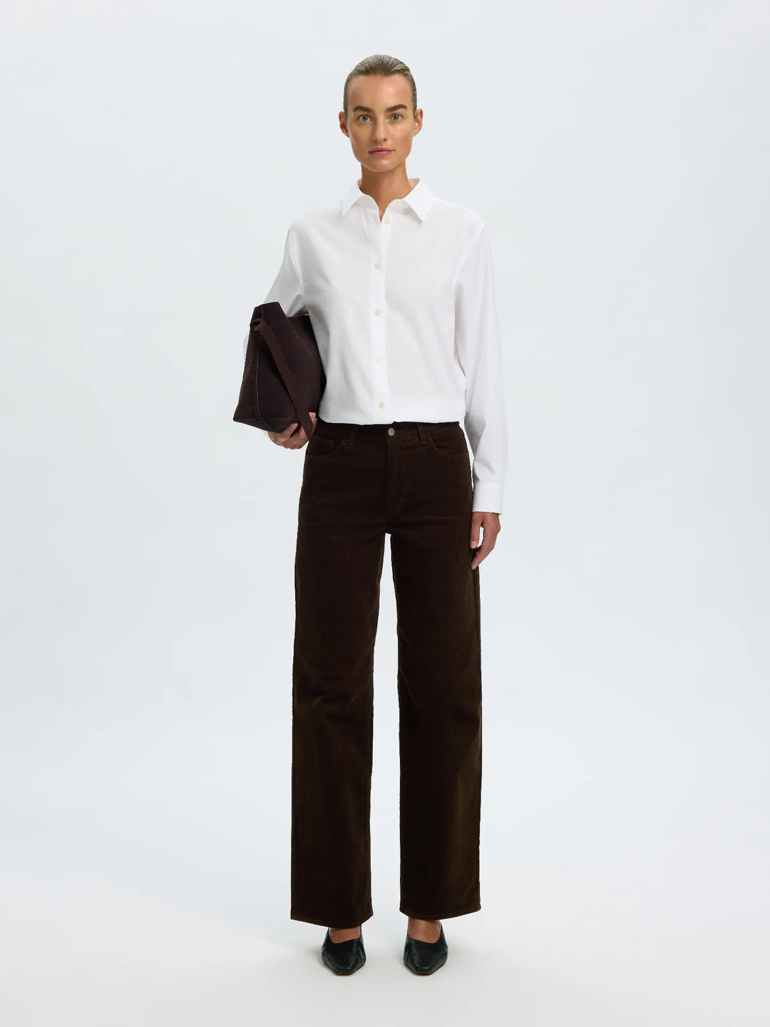 Wide Runa Hw Corduroy Pant Delicioso