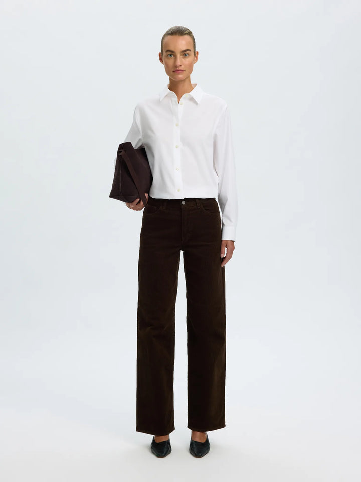 Wide Runa Hw Corduroy Pant Delicioso