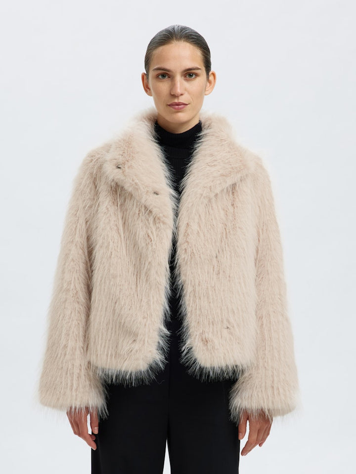 Brea Jacket Short Birch Melange