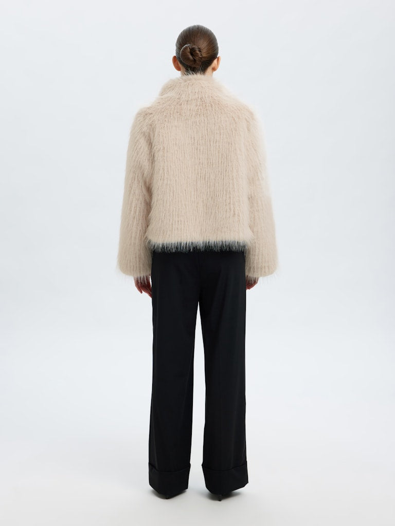 Brea Jacket Short Birch Melange