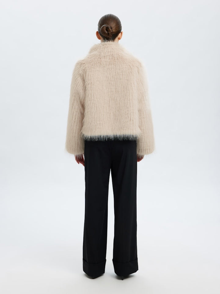 Brea Jacket Short Birch Melange