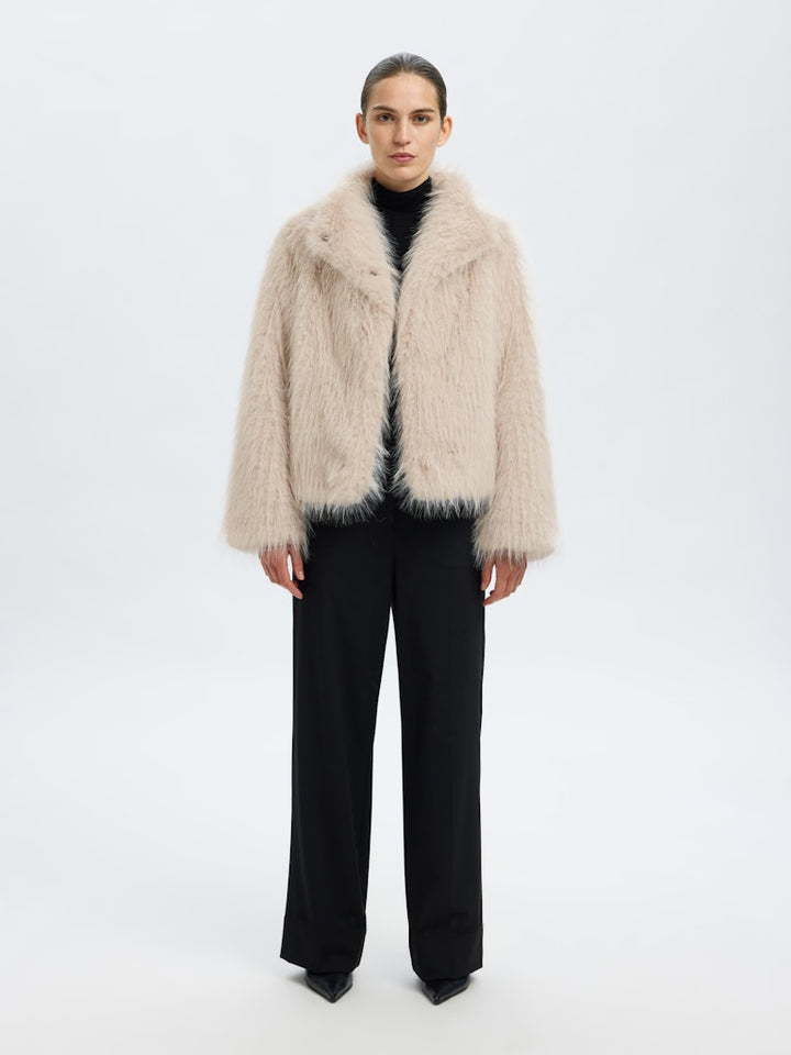 Brea Jacket Short Birch Melange