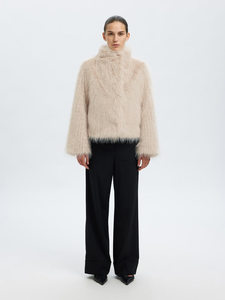Brea Jacket Short Birch Melange