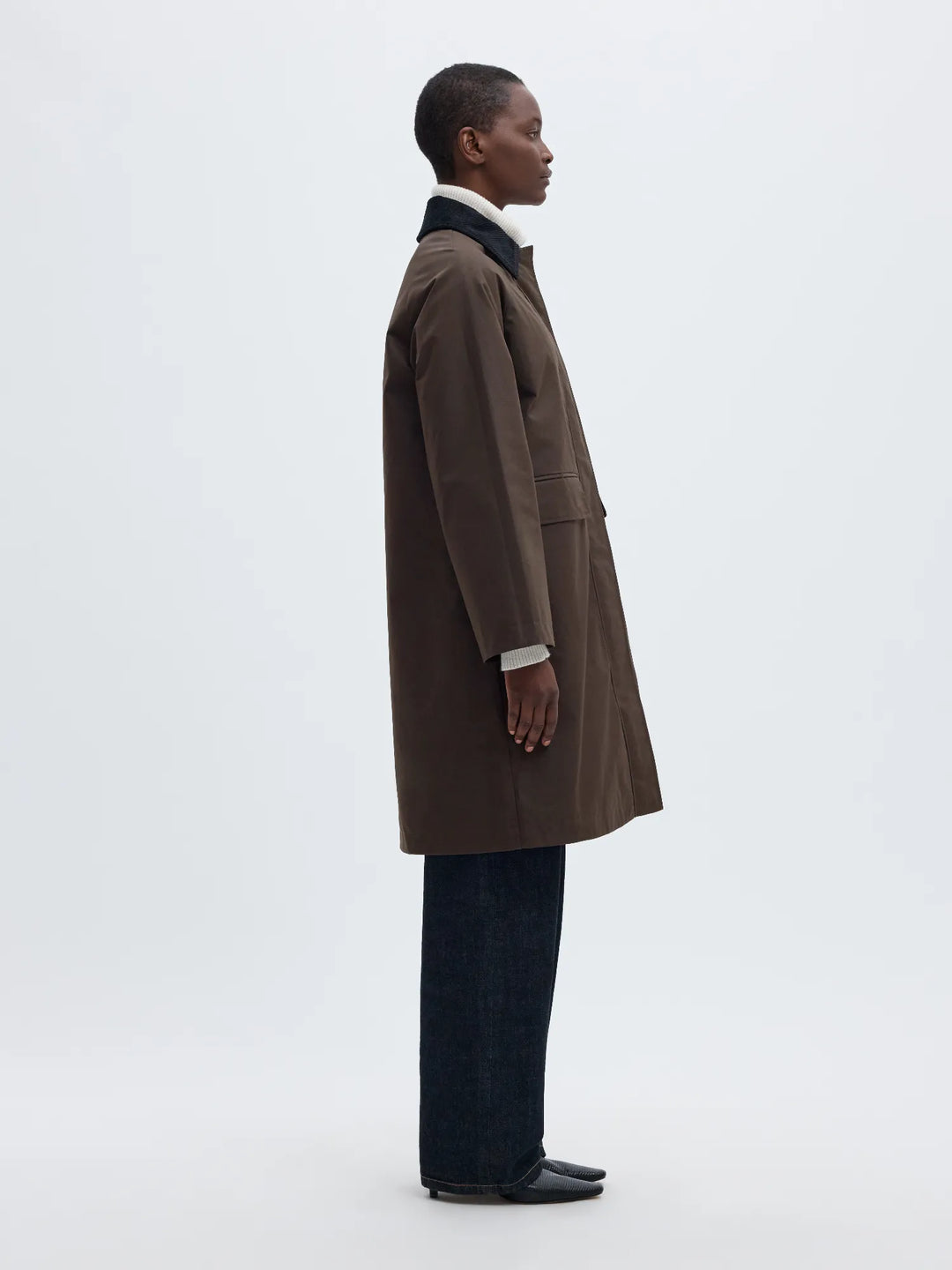 Wilma Waxed Coat Delicioso