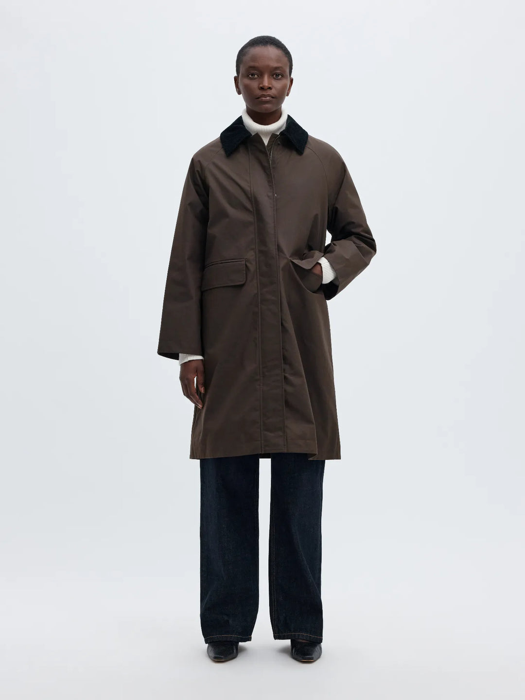 Wilma Waxed Coat Delicioso